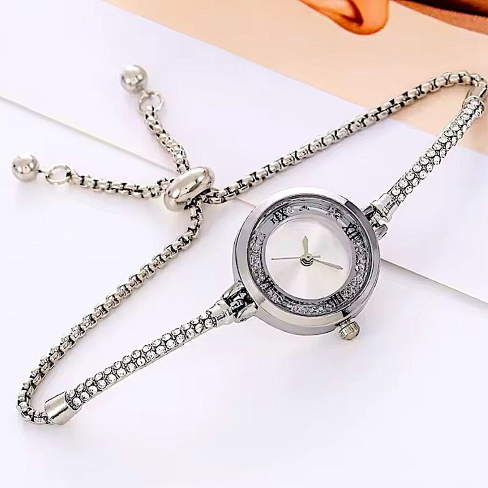 Stainless Steel Silver Watch Bracelet